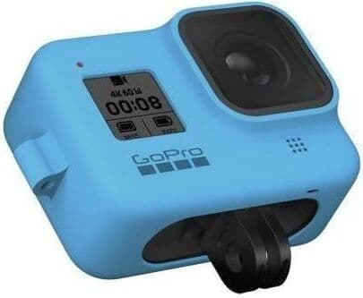 Калъф GoPro Sleeve + Lanyard Bluebird за HERO8 Black, с връзка, син