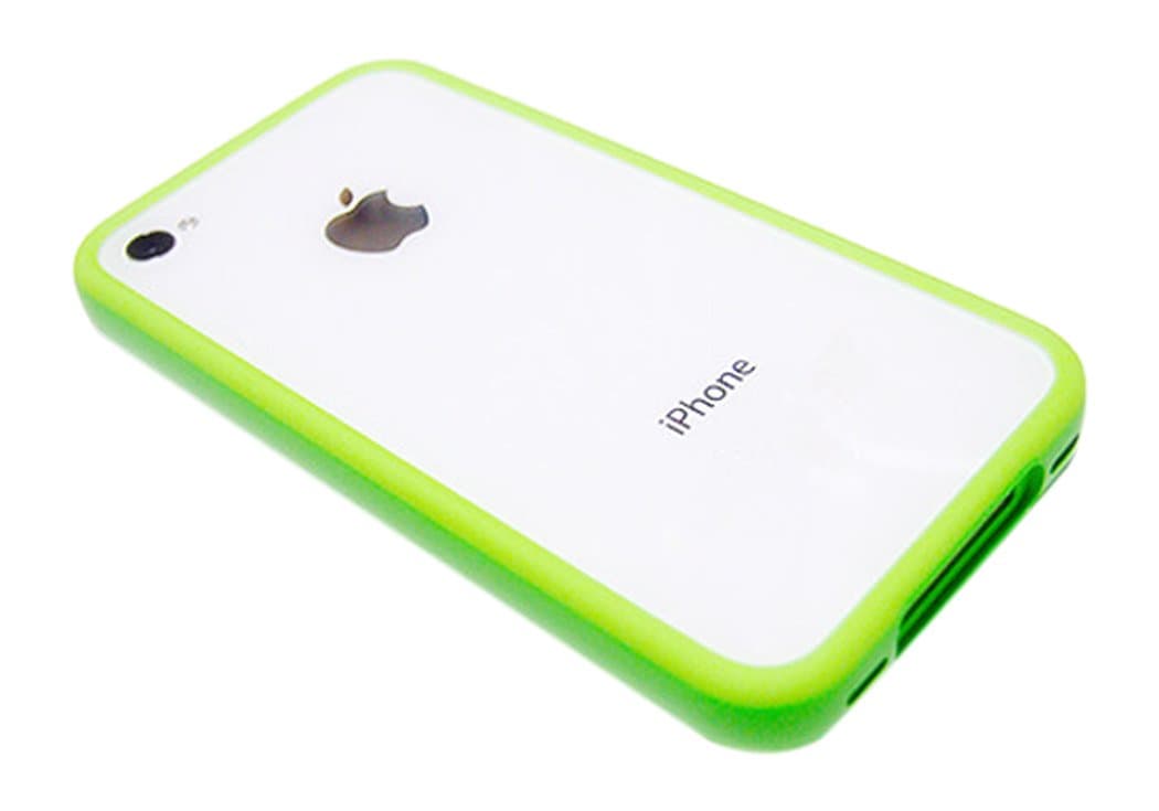 Оригинален бъмпер за iPhone 4/4S - Apple iPhone 4 Bumper (зелен)