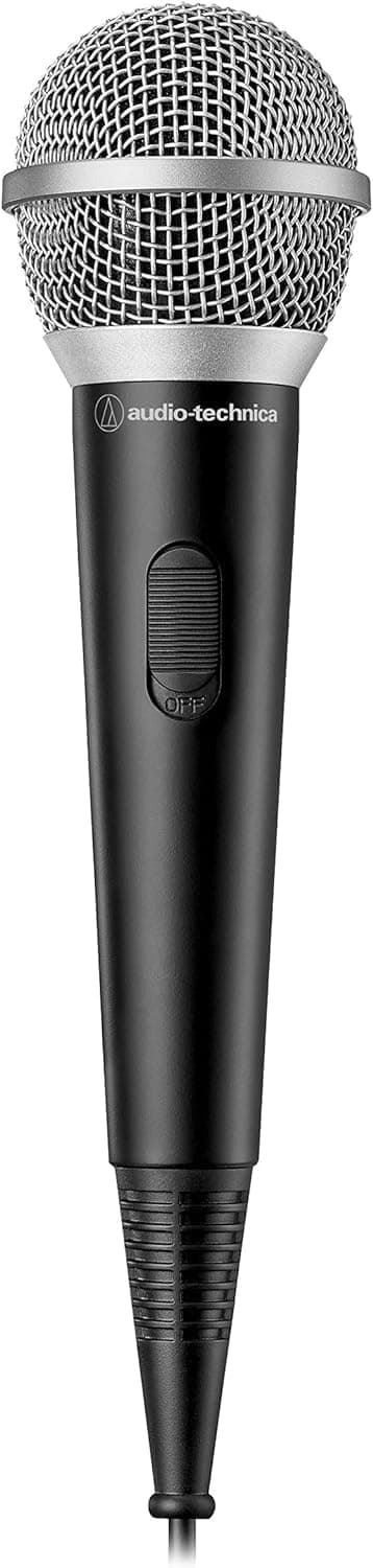 Микрофон Audio-Technica ATR1200x, вокален динамичен еднопосочен, 80-12,000 Hz, 500 ohms, 3.5мм жак, черен