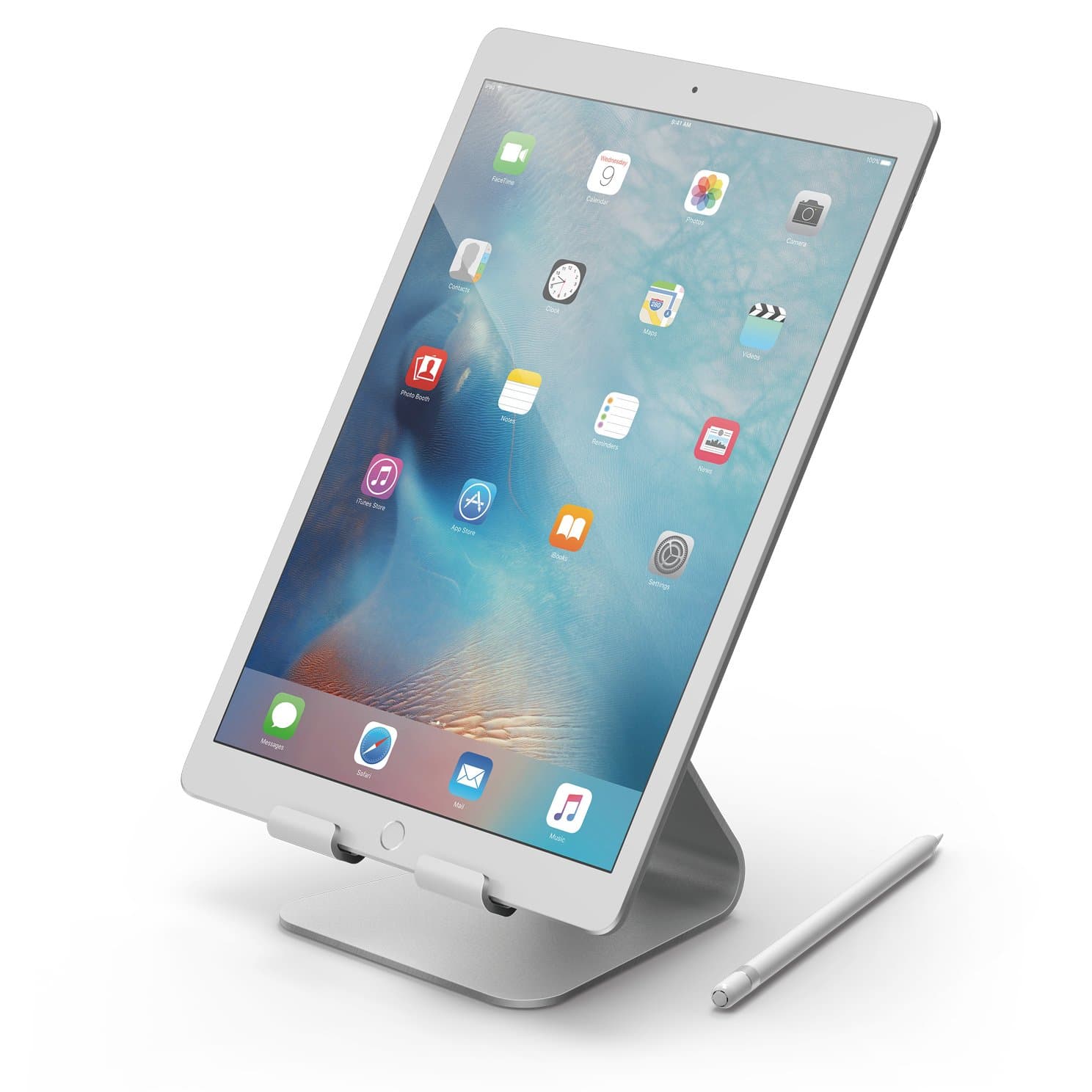 Стойка за таблет Elago P4 Stand EL-P4-SL, за таблети, до 12.9", алуминиева, сребриста