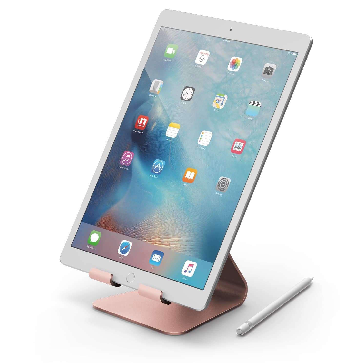 Стойка за таблет Elago P4 Stand EL-P4-RGD, за таблети, до 12.9", алуминиева, розово злато
