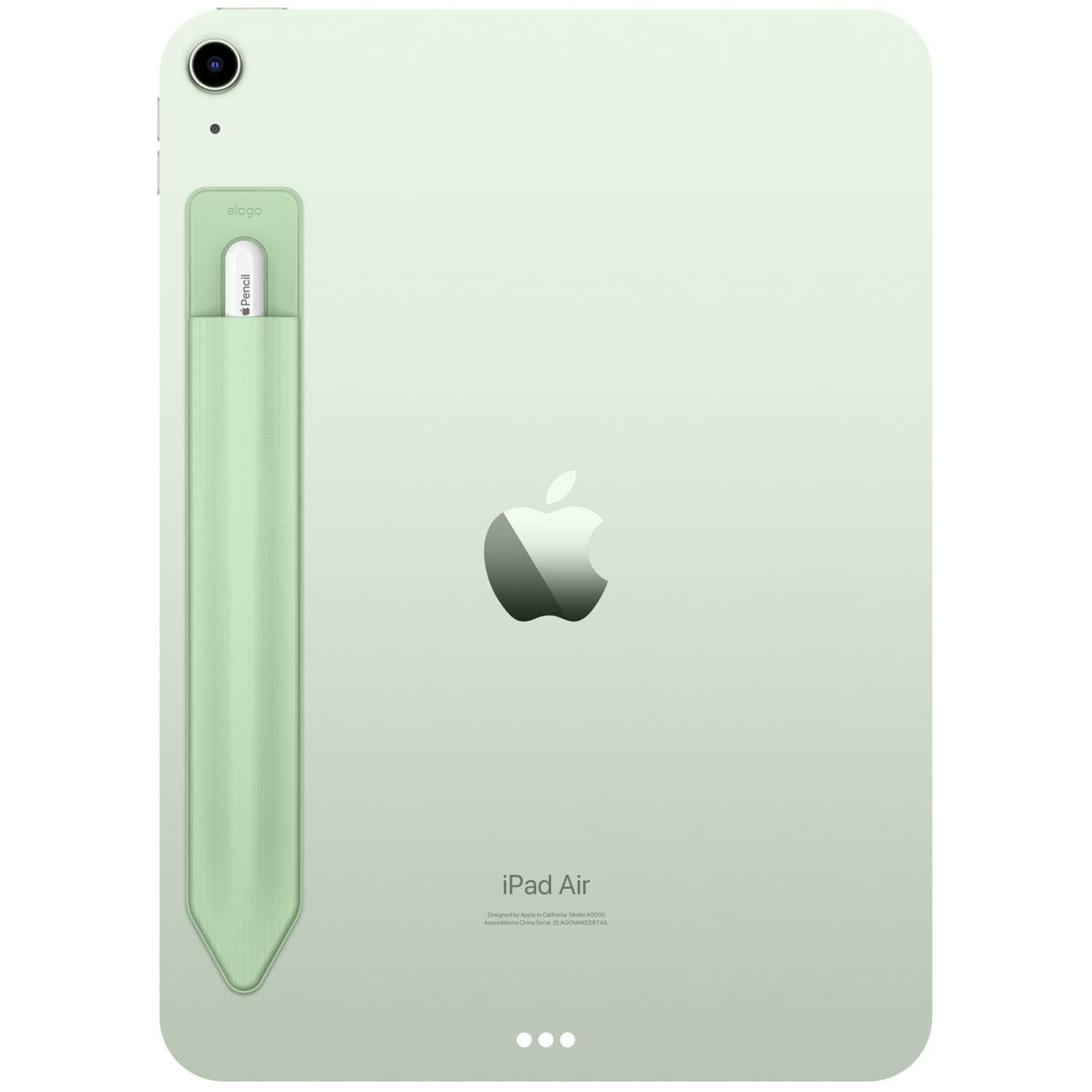 Калъф за стилус Apple Pencil и Apple Pencil 2, Elago Apple Pencil Leather Holder, кожен, зелен