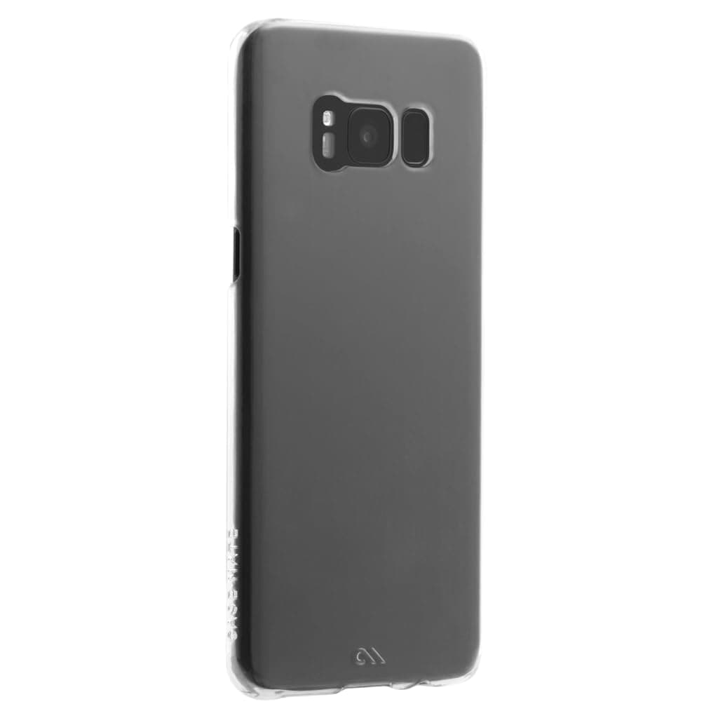 Калъф за Samsung Galaxy S8+, страничен протектор с гръб, поликарбонатов, CaseMate Barely There, прозрачен