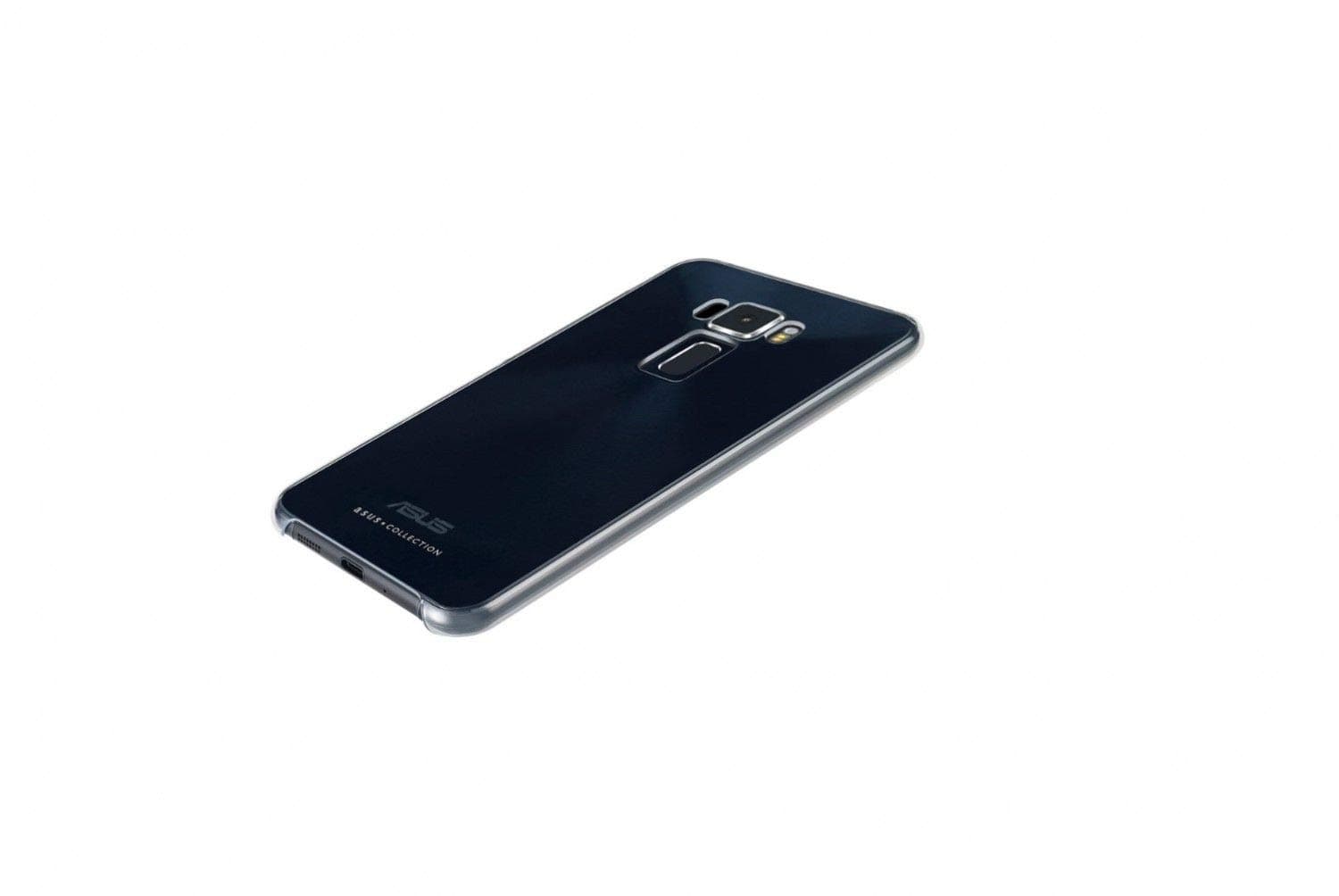Калъф за Asus ZenFone 3, страничен протектор с гръб, пластмаса, Asus Clear Case ZE552KL, прозрачен