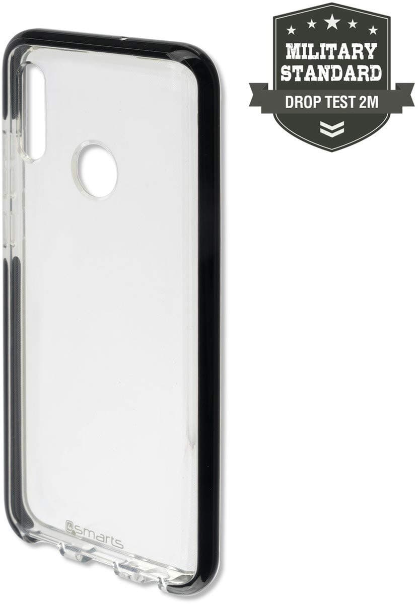 Калъф за Huawei P Smart 2019, хибриден, 4Smarts Airy Shield 4S470003, удароустойчив, черен