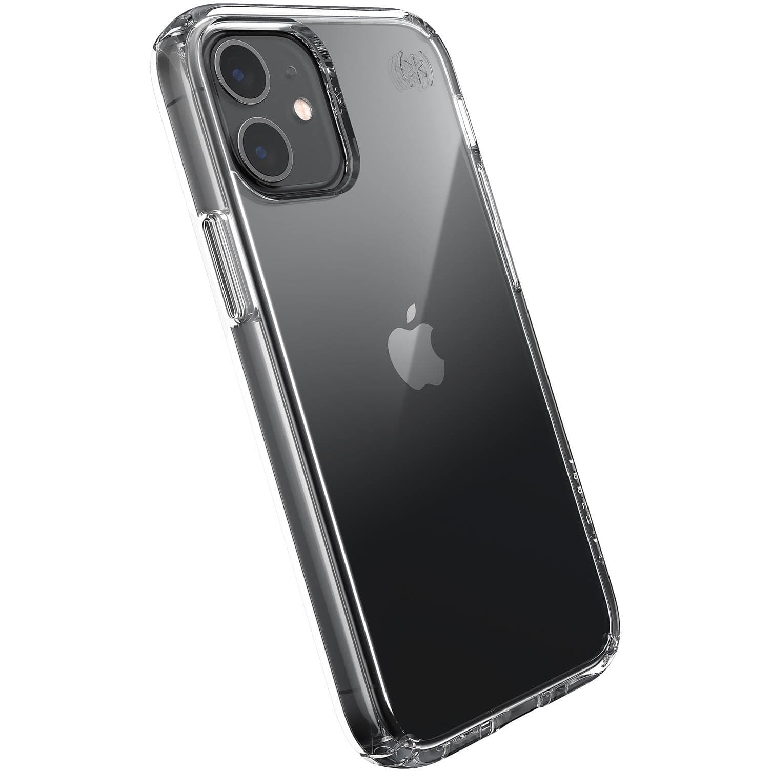 Калъф за Apple iPhone 12 mini, поликарбонатов, Speck PRESIDIO PERFECT-CLEAR (1384775085), удароустойчив, прозрачен