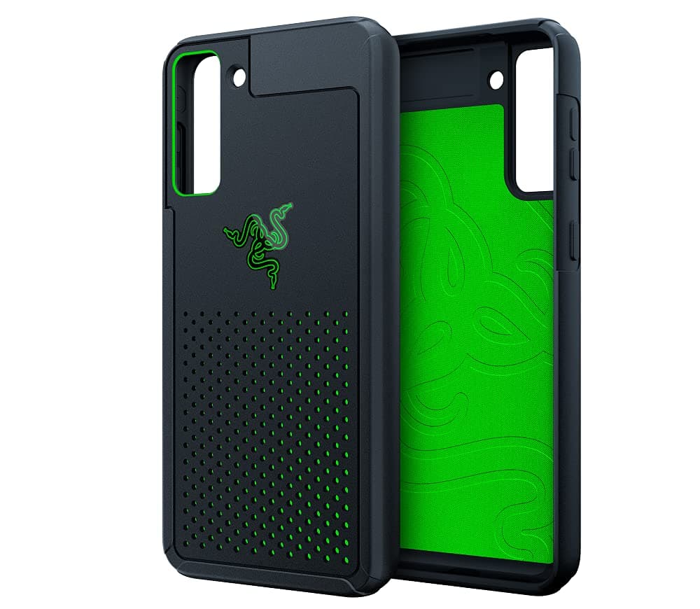 Калъф за Samsung Galaxy S21+, хибриден, Razer Arctech Pro RC21-0145PB24-R3M1, удароустойчив, черен