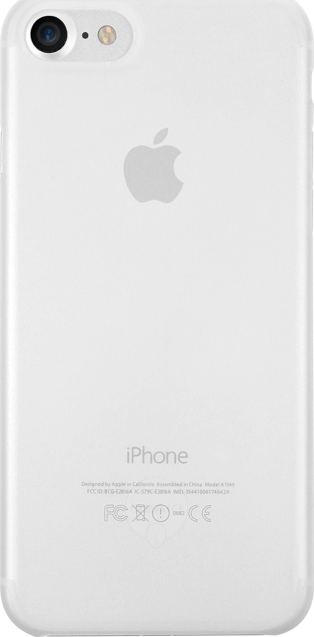 Калъф за Apple iPhone SE (2020)/8/7, полипропиленов, Ozaki O!Coat 0.3 Jelly (OC735TR), прозрачен