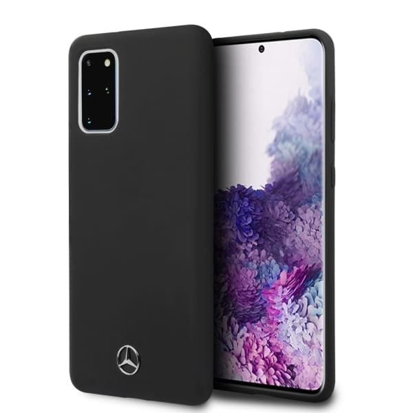 Калъф за Samsung Galaxy S20 Plus, термополиуретанов, Mercedes-Benz Silicone Cover (MEHCS67SILSB), черен