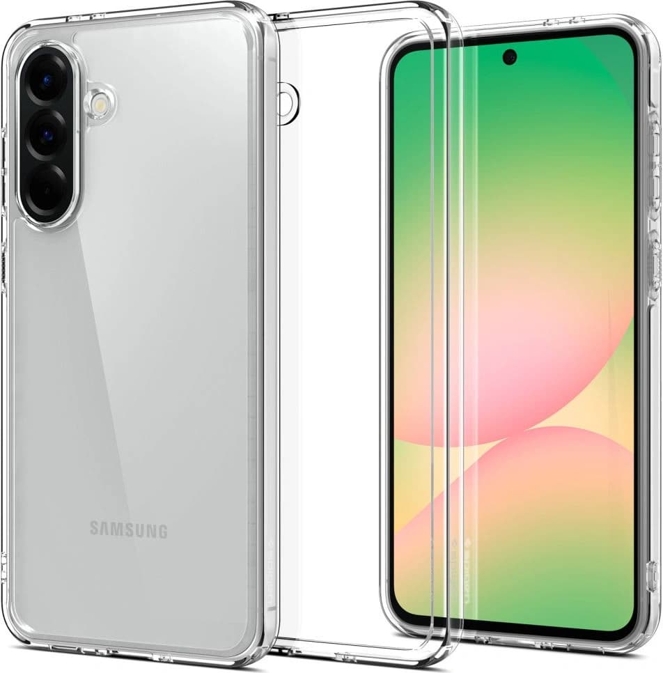 Хибриден кейс с висока степен на защита за Samsung Galaxy A56 5G - Spigen Ultra Hybrid Case (прозрачен)