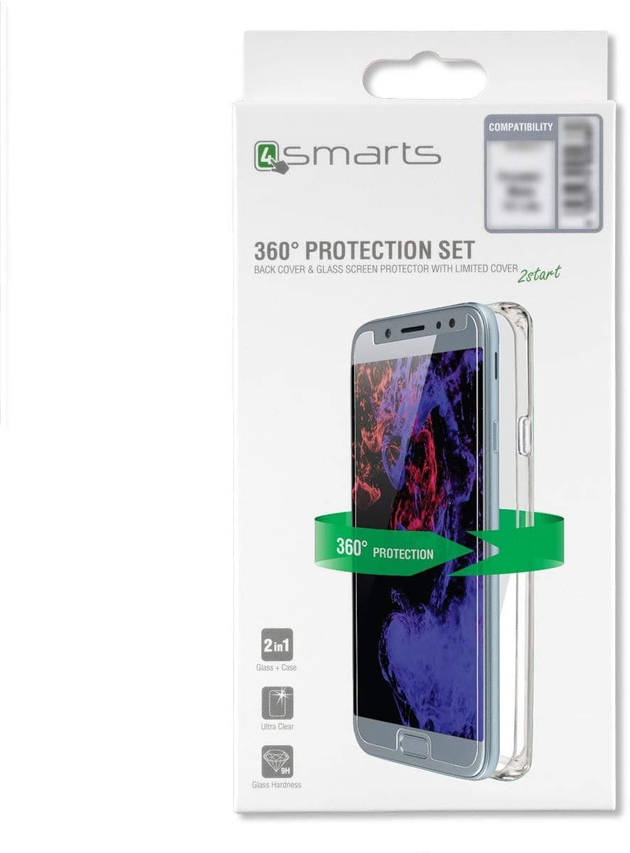 Протектор от закалено стъкло /Tempered Glass/, 4smarts, за Huawei Mate 20, силиконов (TPU) кейс