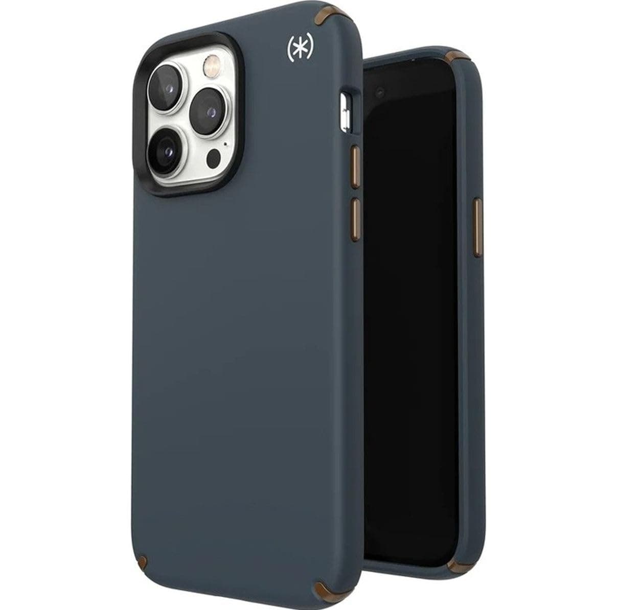 Калъф за Apple iPhone 14 Pro, Speck Presidio 2 Pro, антимикробно покритие, сив