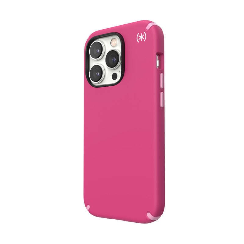 Калъф за Apple iPhone 14 Pro, Speck Presidio 2 Pro, антимикробно покритие, розов