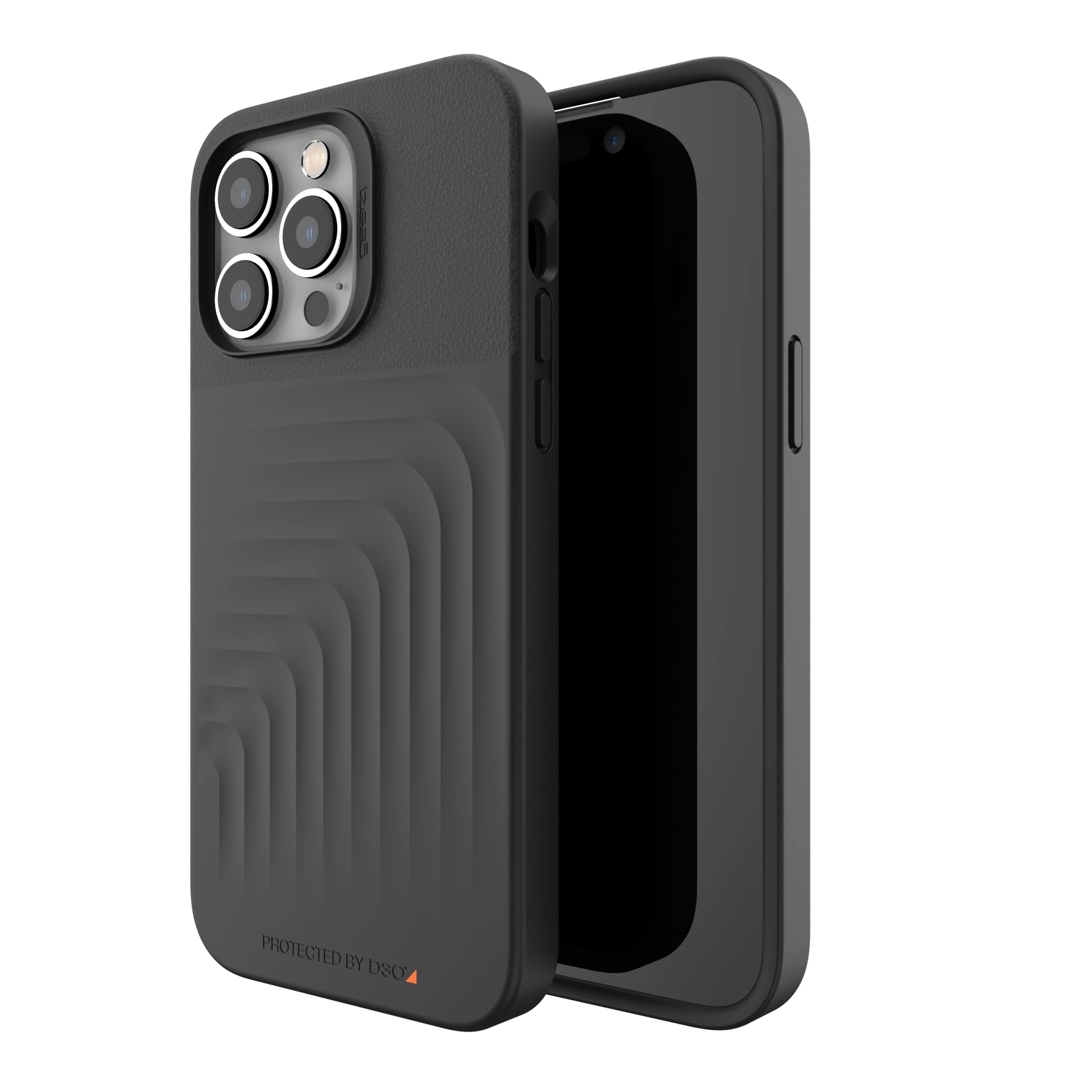 Калъф за Apple iPhone 14 Pro Max, Gear4 D3O Brooklyn Snap, черен
