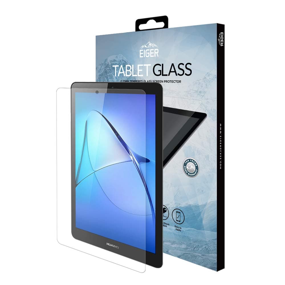 Протектор от закалено стъкло /Tempered Glass/ Eiger за Huawei MediaPad T3 7, прозрачен