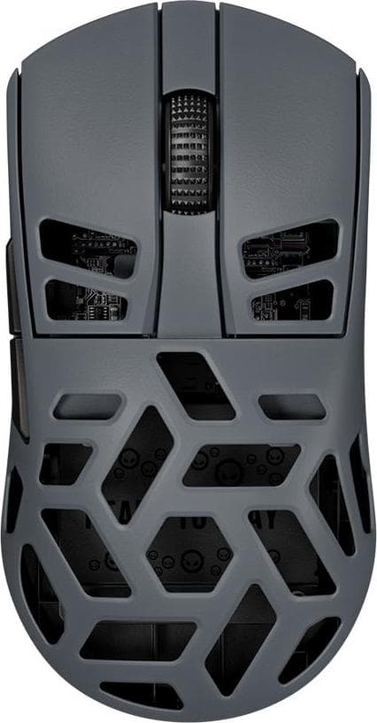 Мишка Lorgar MSE90W, оптична(26000 dpi), безжична, USB, сива, PixArt PAW3395 сензор
