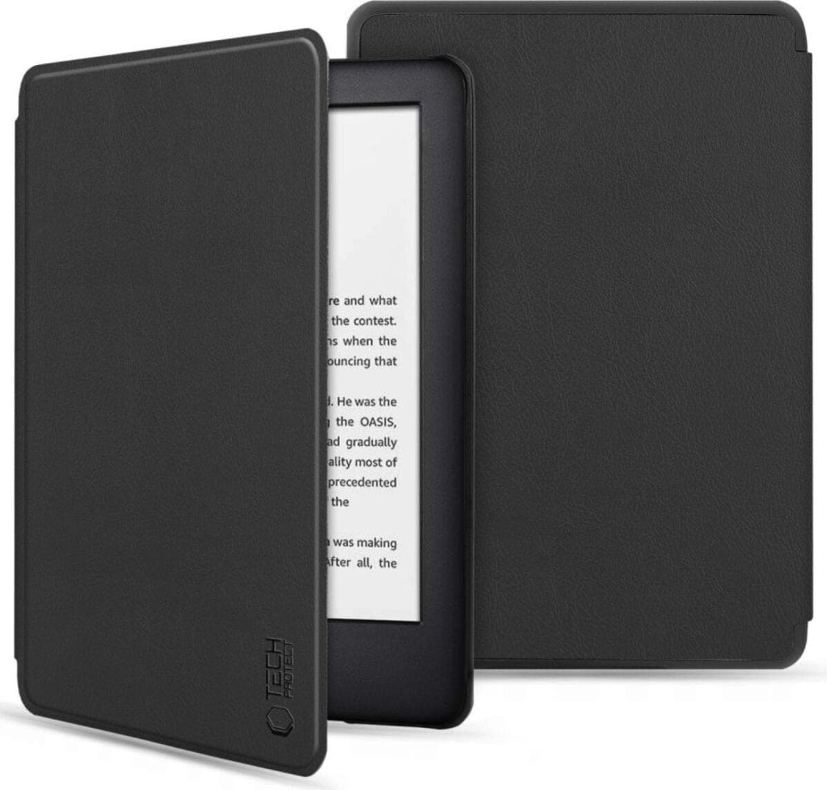 Висококачествен полиуретанов кейс за Kindle 11 (2022) (черен) - Tech-Protect Smartcase Black