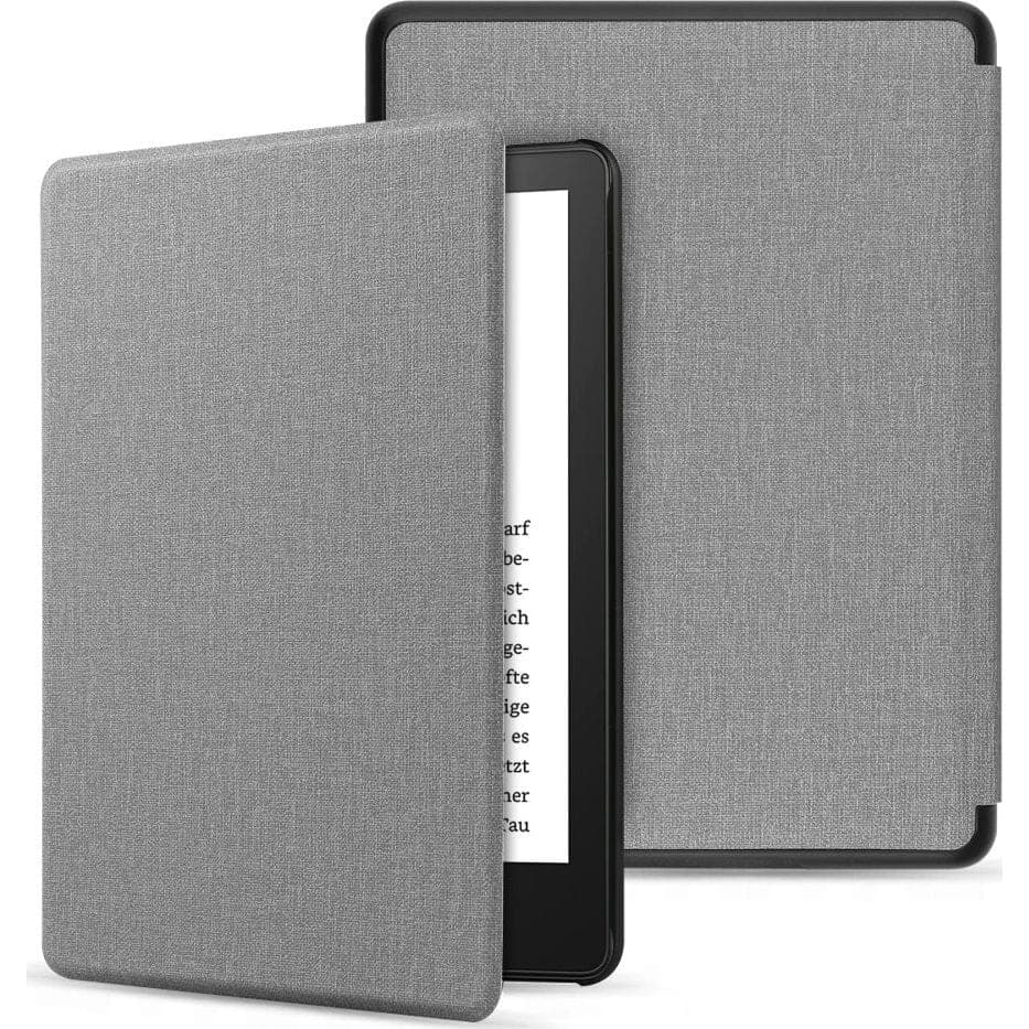Висококачествен полиуретанов кейс за Kindle 11 (2022) (сив) - Tech-Protect Smartcase Light Grey