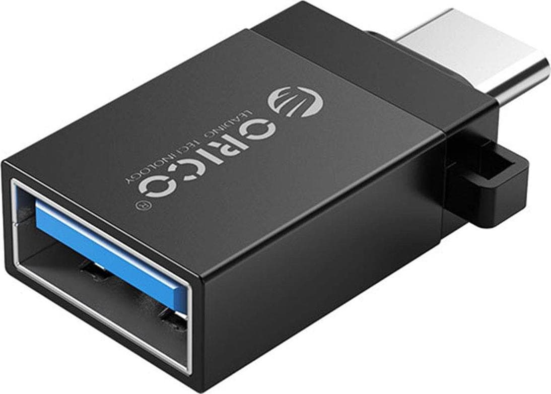 Преходник Orico CBT-UT01-BK, от USB Type-C (м) към USB Type-A (ж), черен