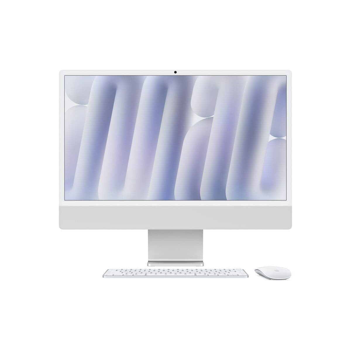 APPLE 24-инчов iMac с Retina 4.5K дисплей: M4 чип с 8-ядрен процесор и 8-ядрен графичен процесор 16GB 256GB SSD сребрист