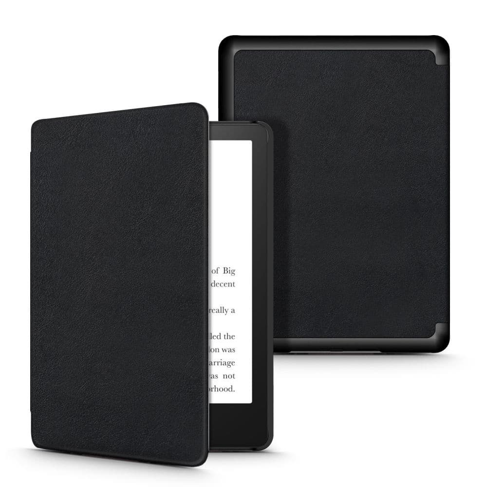 Кожен кейс за Amazon Kindle Paperwhite 5 (2021) (черен) - Tech-Protect Smartcase (bulk)