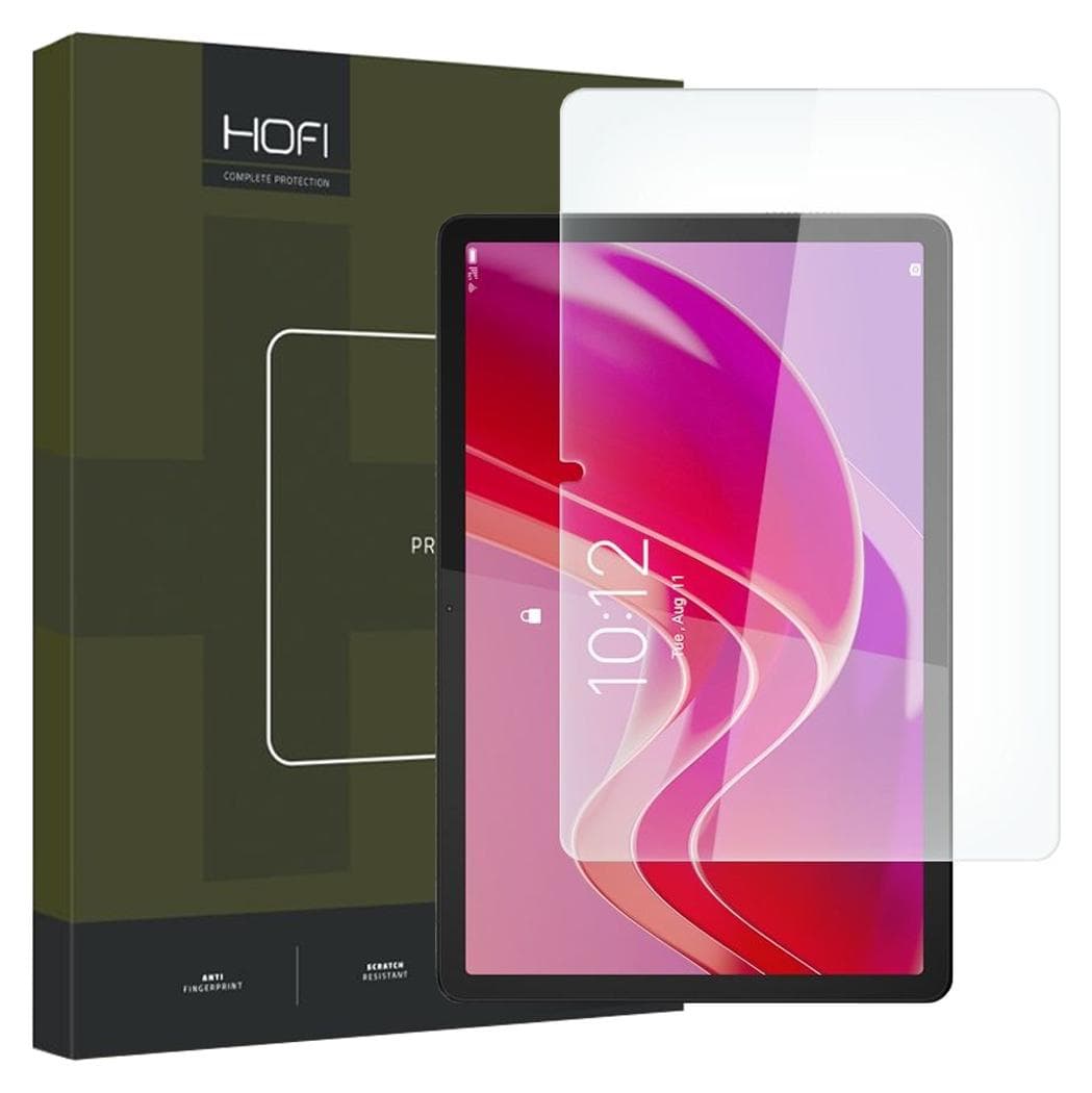 Калено стъклено защитно покритие за дисплея на Lenovo Tab M11 (TB-330) - Hofi Glass Pro Plus Tempered Glass 2.5D (прозрачен)