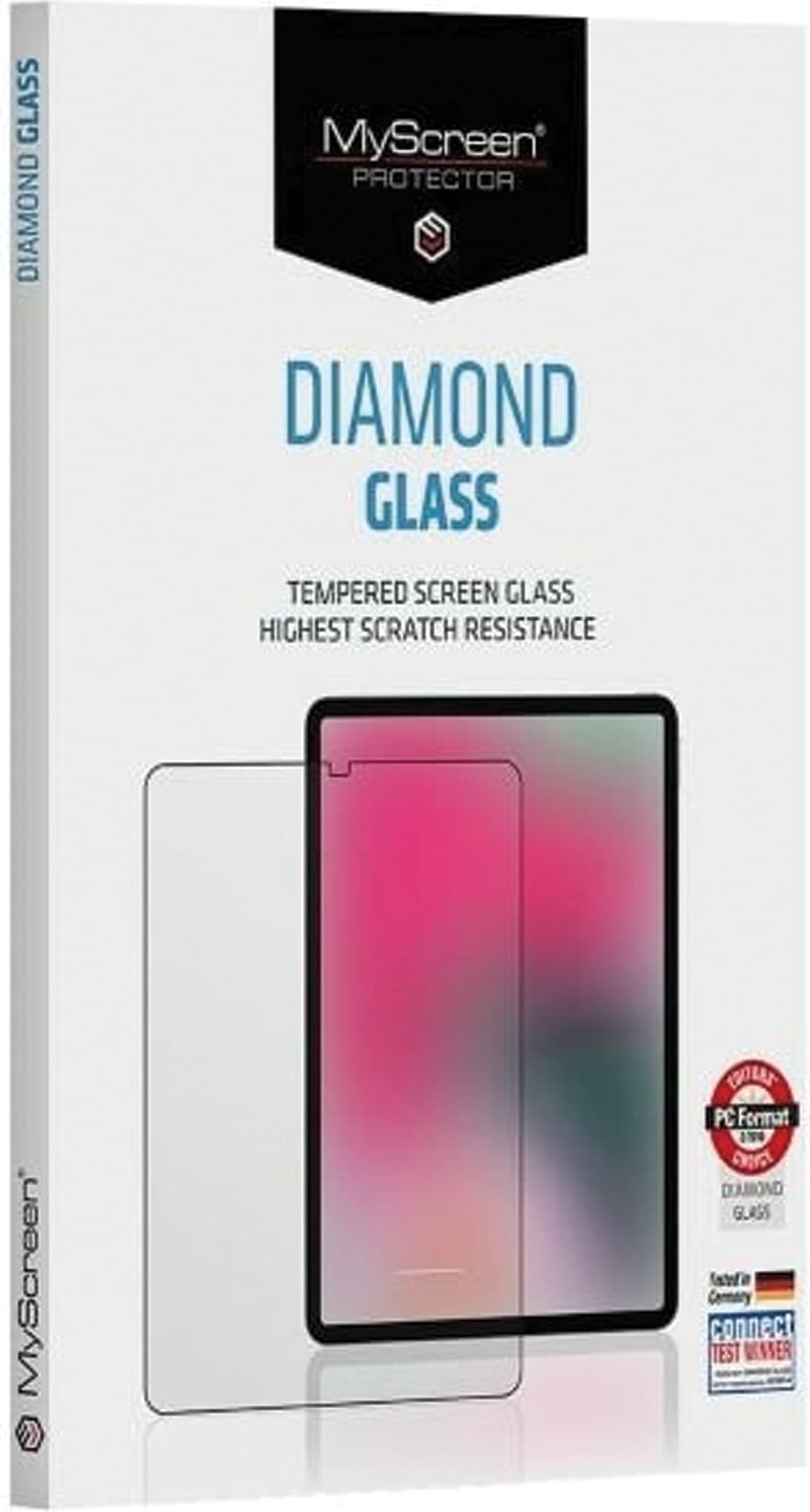 Калено стъклено защитно покритие за дисплея на Nokia T20 (2021), Nokia T21 (2022) - MyScreen Diamond Glass Tempered Glass 2.5D (прозрачен)