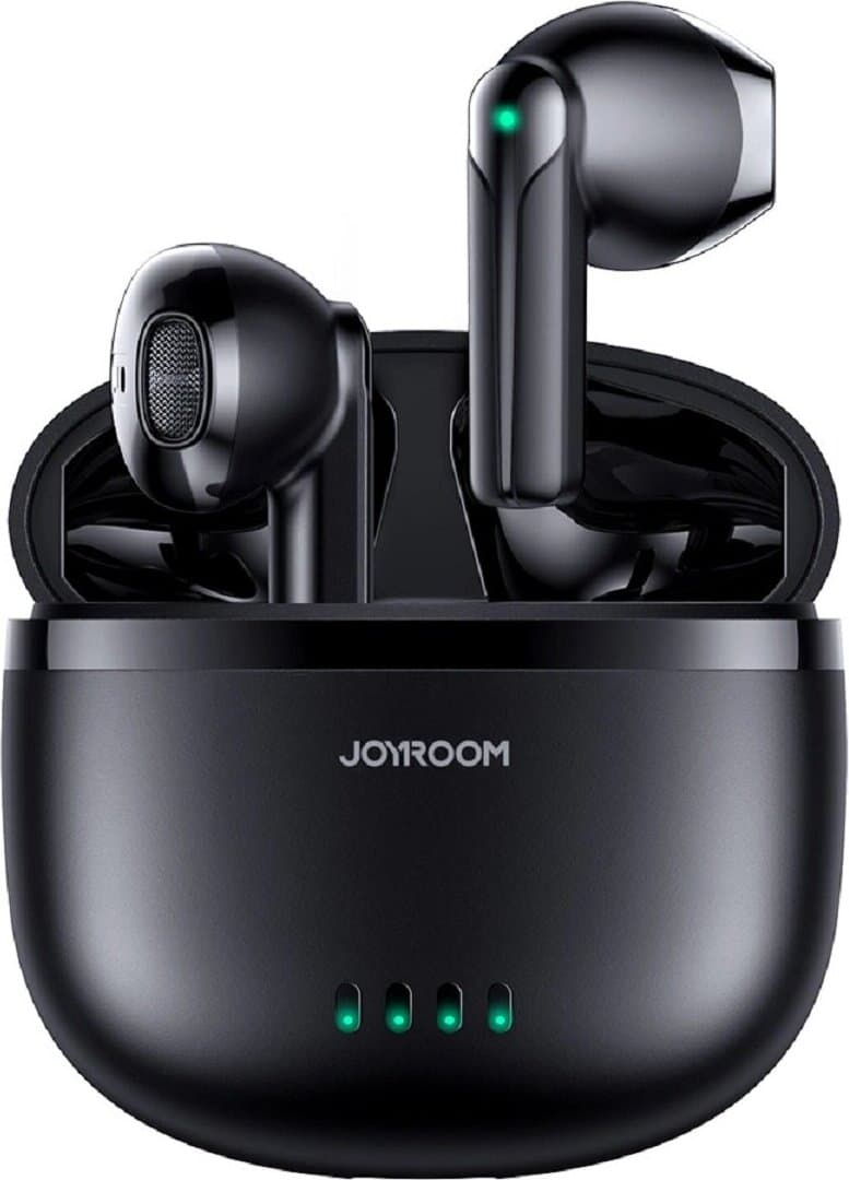 Слушалки Joyroom JR-TL11, безжични, Bluetooth, микрофон, IPX4 защита, до 6 часа време на работа, ENC шумопотискане, черни