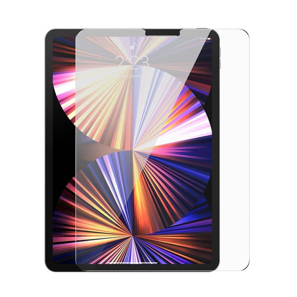 Протектор от закалено стъкло /Tempered Glass/ Baseus Tempered Glass 9H Screen Protector (SGBL021202), за iPad Pro 12.9 M1 (2021), iPad Pro 12.9 (2020), iPad Pro 12.9 (2018)
