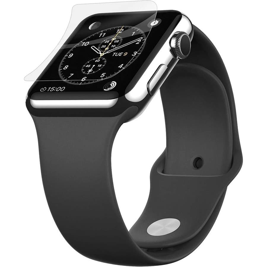 Калено стъклено защитно покритие за Apple Watch (42мм) - Belkin InvisiGlass Advanced Screen Protection (прозрачен)