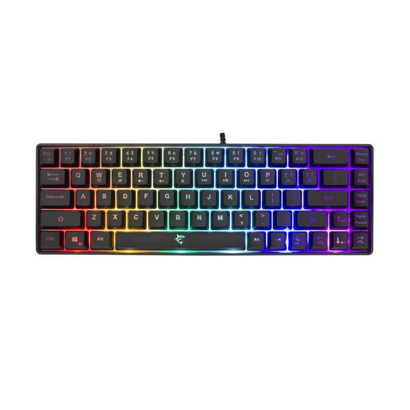 Клавиатура White Shark RONIN, гейминг, черна, USB