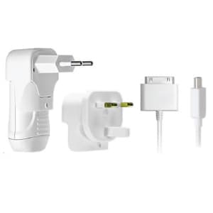 Комплект захранвания, адаптери и кабели за iPhone, iPod и мобилни устройства - Belkin World Travel Kit