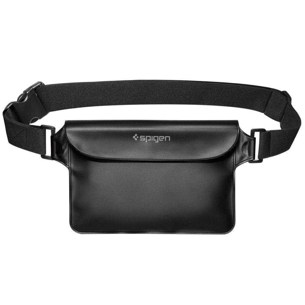 Водонепромокаема чанта с презрамка за мобилни устрйства - Spigen A620 Waterproof Wrist Bag IPX8 (черен)