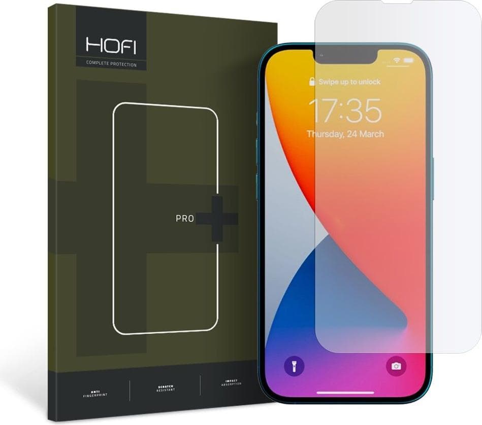Протектор от закалено стъкло /Tempered Glass/ за Apple iPhone 14 Plus/13 Pro Max, Hofi Glass Pro Plus Tempered Glass 2.5D