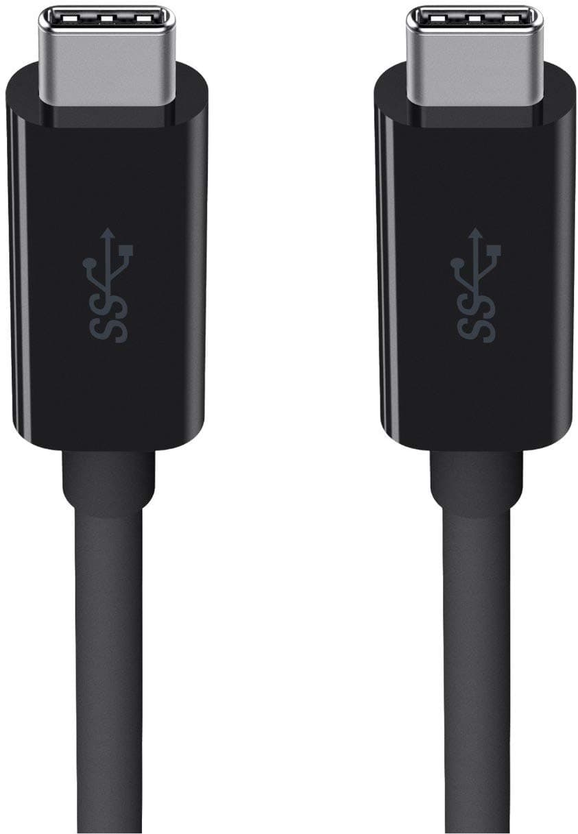 Кабел Belkin F2CU049bt2M-BLK, от USB C(м) към USB C(м), 2m, черен
