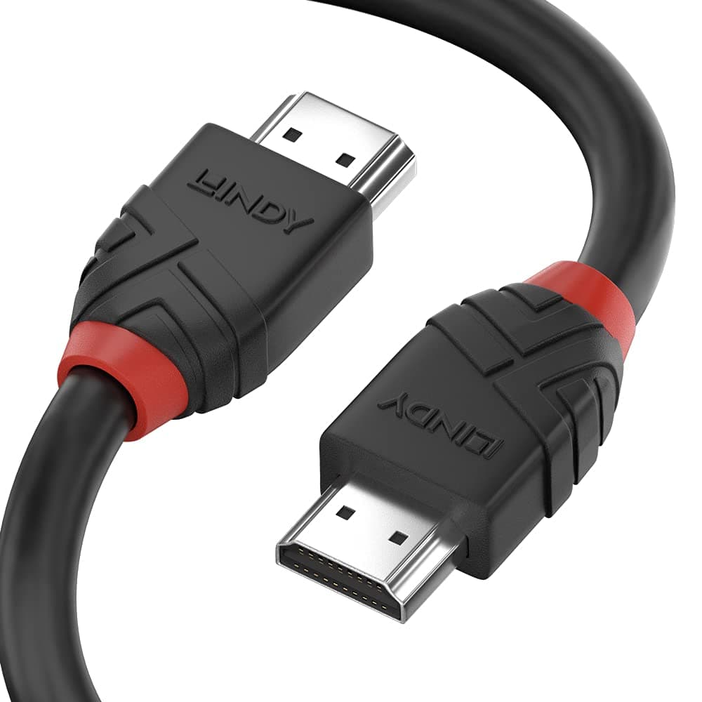 Кабел Lindy 36474, от HDMI(м) към HDMI(м), 5m, черен