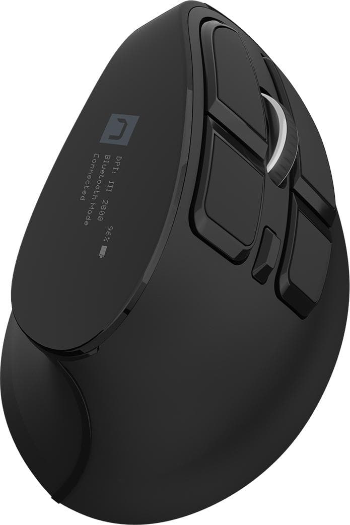 Natec Euphonie Pro Wireless Vertical Mouse BT 5.0 4000DPI, Silent, Programmable