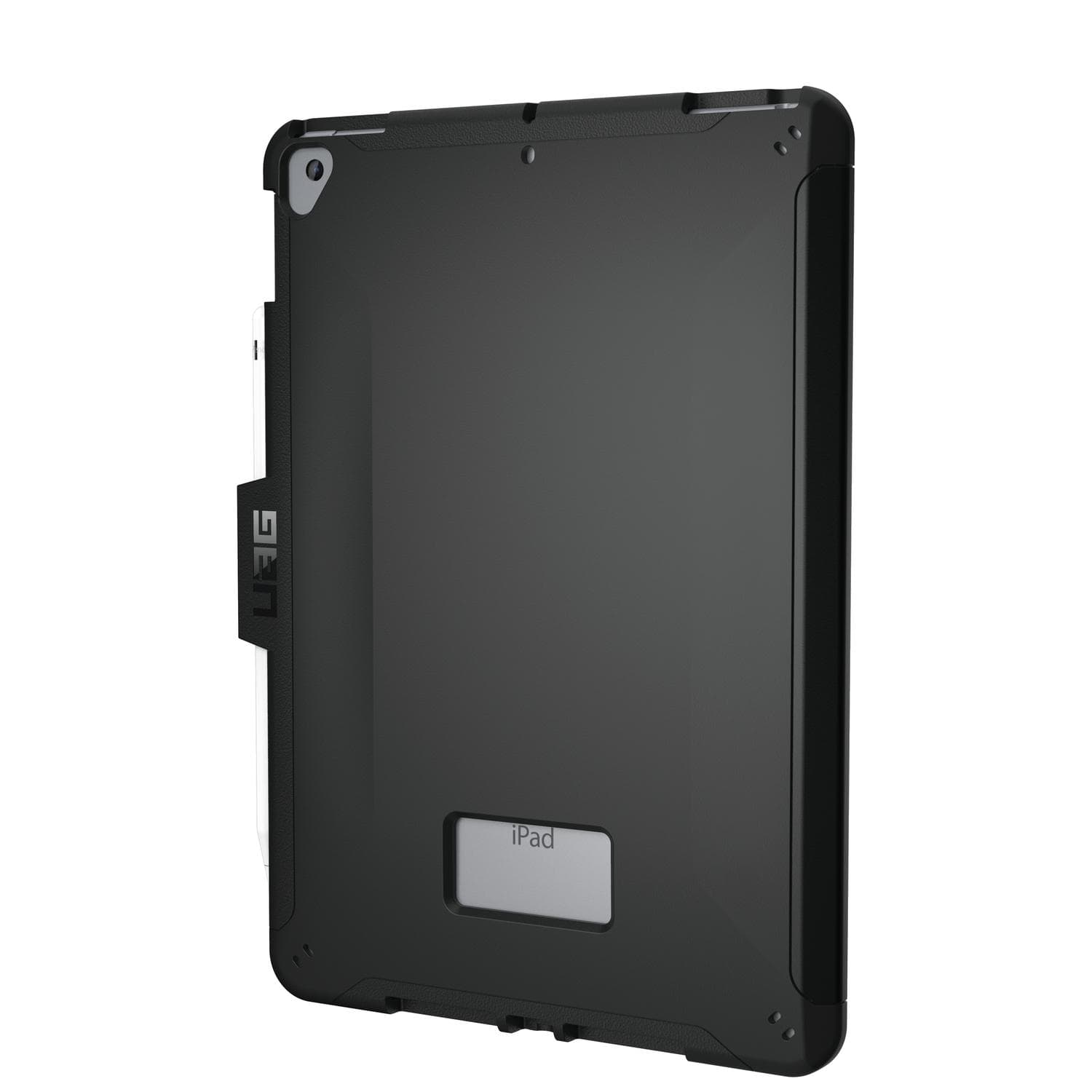 Удароустойчив хибриден кейс от най-висок клас за iPad 9 (2021), iPad 8 (2020), iPad 7 (2019) - Urban Armor Gear Scout Case (черен)