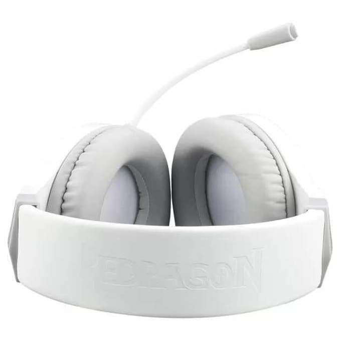Слушалки Redragon H260-W, микрофон, 3.5mm жак, USB, гейминг, бели