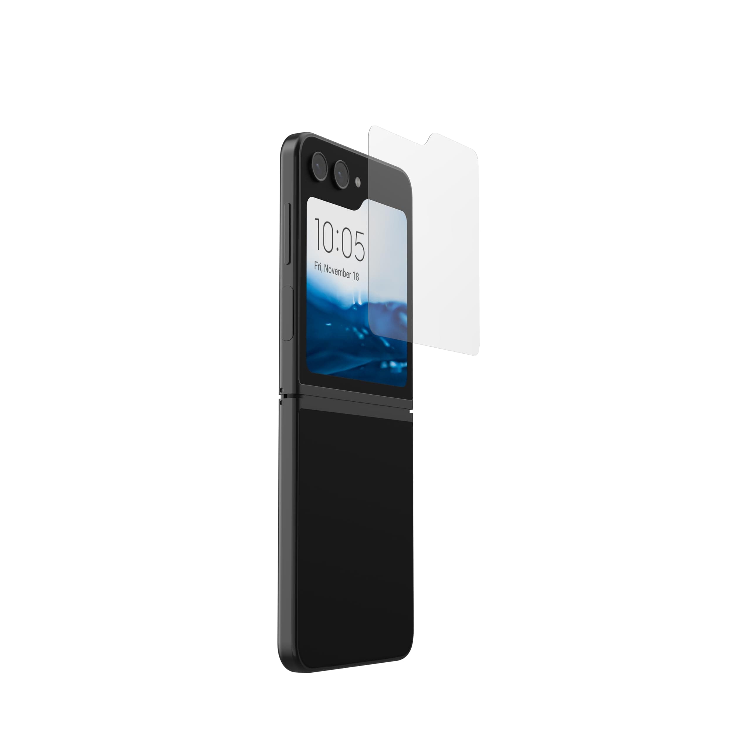 Протектор от закалено стъкло /Tempered Glass/ Urban Armor Screen Shield за Samsung Galaxy Z Flip 5, 9H твърдост