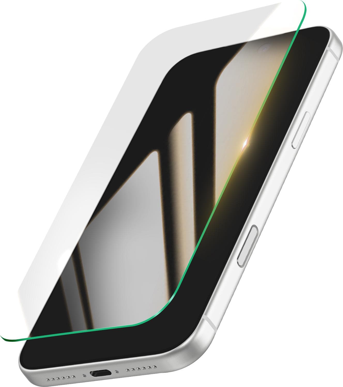 Калено стъклено защитно покритие (0.33 мм) за дисплея на iPhone 17 Pro Max, iPhone 16 Pro Max - Tactical Glass Shield 2.5D (прозрачен)