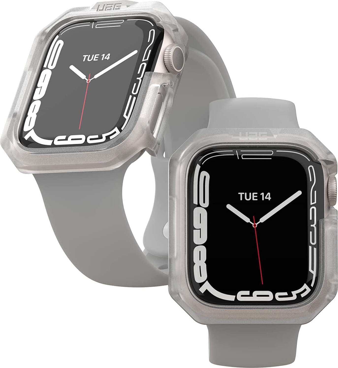Удароустойчив поликарбонатов кейс за Apple Watch 7 41мм - Urban Armor Gear Scout Case (прозрачен)