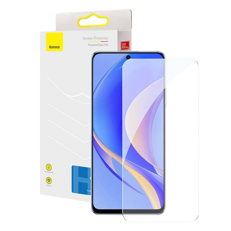 Протектор от закалено стъкло /Tempered Glass/ Baseus P60012057201-02 за Huawei P50 Pro, 9H твърдост