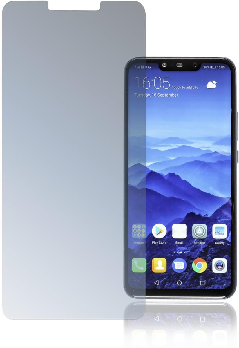 Калено стъклено защитно покритие за дисплея на Huawei Mate 20 Lite - 4smarts Second Glass Limited Cover (прозрачен)