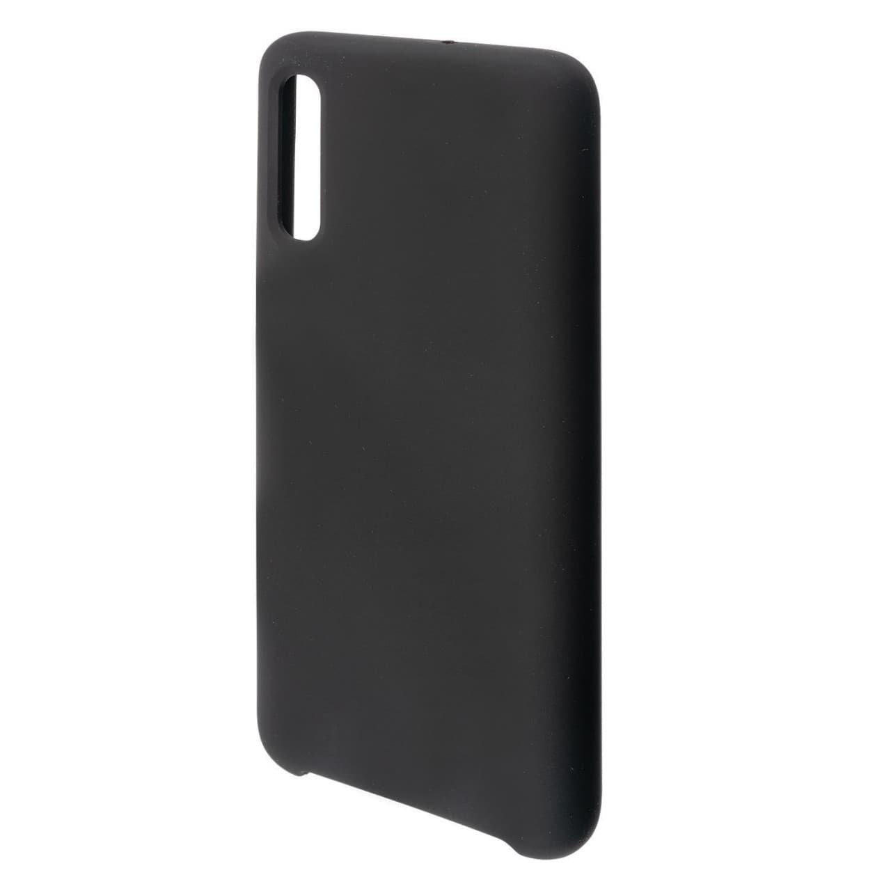 Тънък силиконов (TPU) калъф за Samsung Galaxy A70 - 4smarts Cupertino Silicone Case (черен)