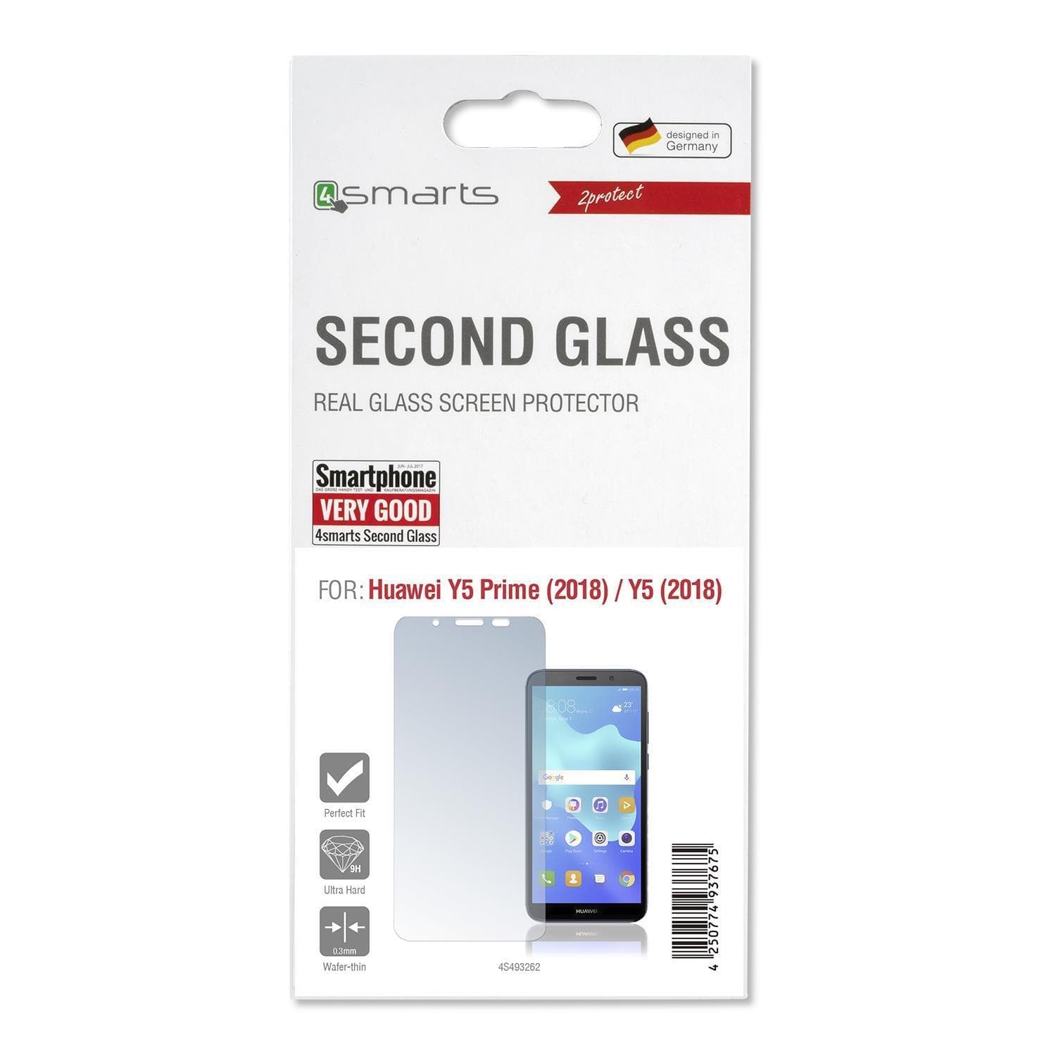Протектор от закалено стъкло /Tempered Glass/, 4Smarts 4S493262, за Huawei Y5/Prime