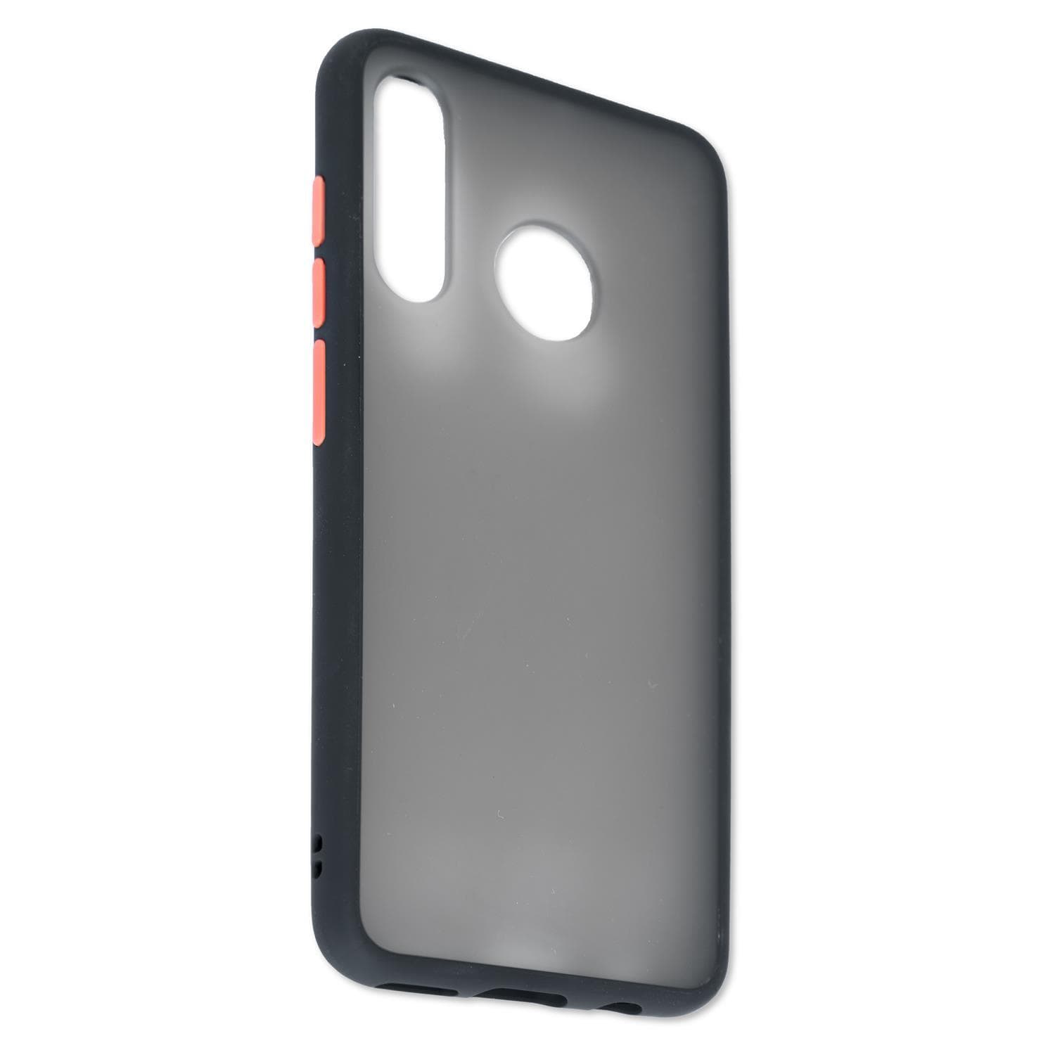 Удароустойчив хибриден кейс за Huawei P30 Lite - 4smarts Hard Cover MALIBU Case (черен)