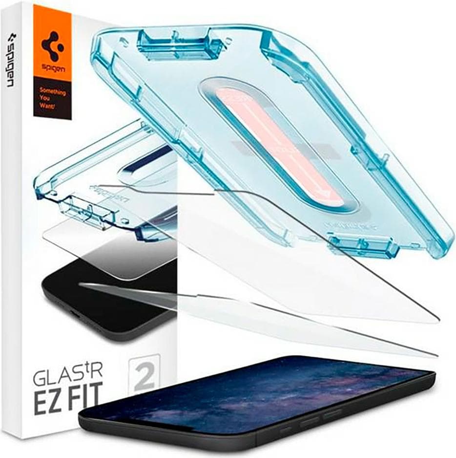 Протектор от закалено стъкло /Tempered Glass/ Spigen AGL01801 за Apple iPhone 12/12 Pro, 9H твърдост