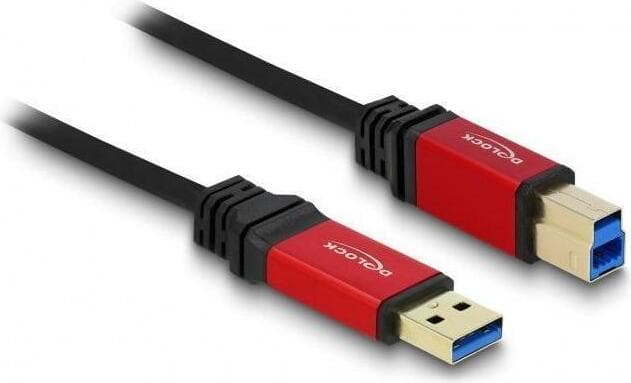 Кабел DeLock 82759, от USB-A(м) към USB-B(м), 5m, черен