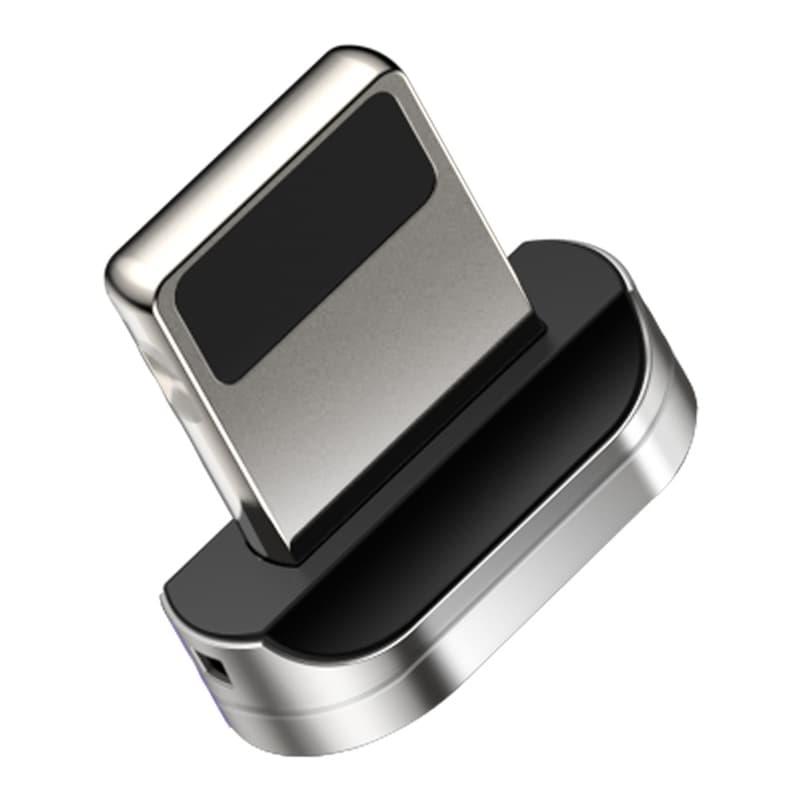 Магнитен накрайник (за магнитен кабел Zinc Magnetic) с Lightning конектор - Baseus Zinc Magnetic Adapter (CALXC-E) (сребрист)